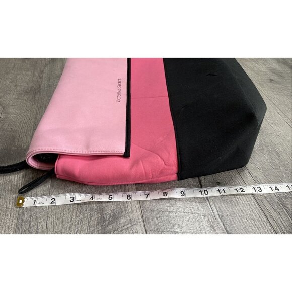 Victorias Secret Bag LARGE Insulated Neoprene Cooler Tote Pink Beach Straps - Picture 8 of 8